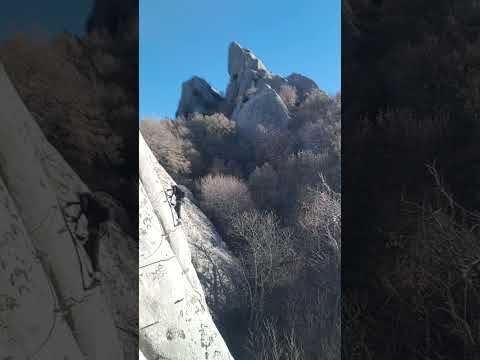 Ferrata Marcirosa  Castelmezzano 01 01 2023