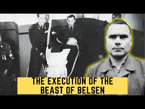 The Execution Of The Beast Of Belsen - Josef Kramer