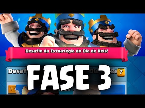 FASE 3 DO DESAFIO DE DIA DE REIS DO CLASH ROYALE