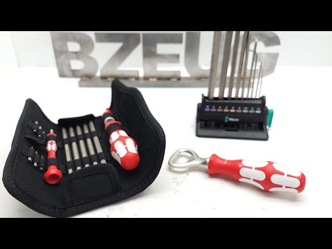 Detailed look at Wera Advent Calendar 2023.  All the goodness close up.
