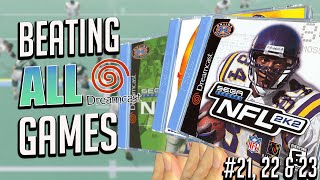 Beating EVERY Dreamcast Game - NFL 2K, 2K1 & 2K2   21, 22 & 23/298
