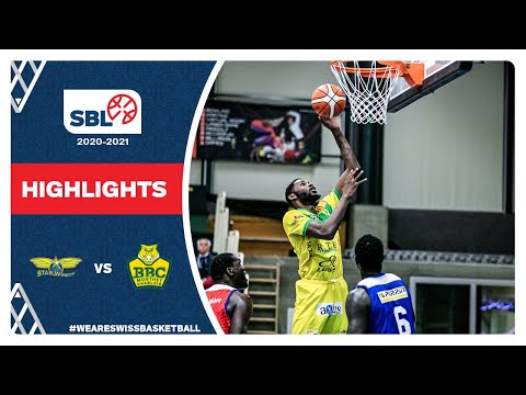 SBL 20/21 Highlights - Starwings Basket vs BBC Monthey-Chablais