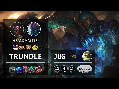 Trundle Jungle vs Rammus - NA Grandmaster Patch 11.12