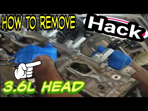 How to remove a Cylinder head LEFT SIDE BANK 2 3.6 Pentastar V6 Problems. Ticking noise.HACK CHEAT