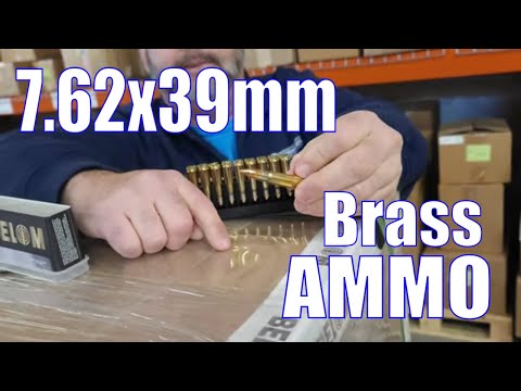 Belom 7.62x39 Brass AK47 Ammo