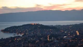 preview picture of video 'Ohrid At Night - Timelapse'