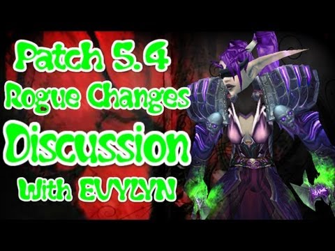 Toxicility - discussion on patch 5.4 Rogue Changes - Preparing for patch 5.4 WoW MoP Rogue PVP guide