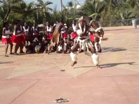 Zulu dancing 2 in Durban SA