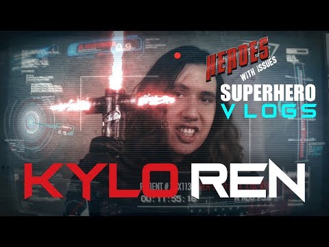 Kylo Ren's Superhero Vlog, Luke Skywalker a Coward? Kylo and Rey In Love?