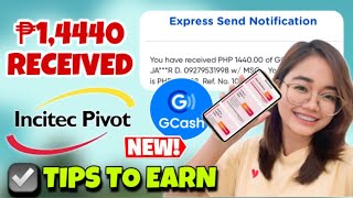 ₱1,440 RECEIVED sa GCASH - TIPS and TRICKS You Can Do To EARN IN NEW RELEASE WEBSITE