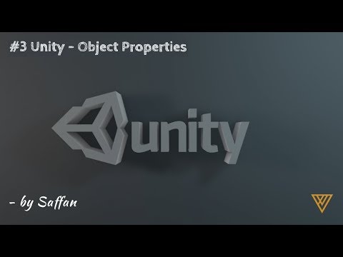 Unity Beginner Tutorial - Object Properties,colliders and rigid body