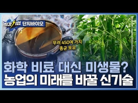 [최강기업] 땅과 식물을 살리는 균? 친환경 미생물 비료 기업 / YTN 사이언스