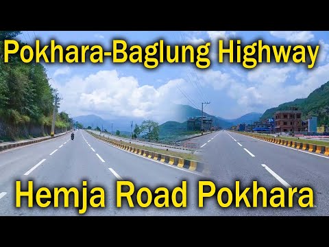 Rodovia viral Pokhara-Baglung Hemja | Nau Danda, Pokhara | Peaceful Rider