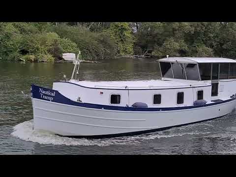 £129,950 Luxe Motor Dutch Barge  2011 12.2 m. Thames & Kennet Marina  Reading RG4 9RA