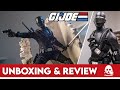 ThreeZero G.I. JOE Snake Eyes 1/6 Scale Figure Unboxing & Review