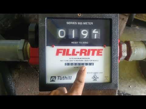 KALIBRASI FLOW METER MEREK FILL-RITE#SERIES 900