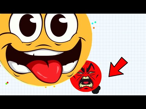 ANGRY TURNS TO HAPPY (AGARIO MOBILE)