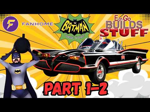 Fanhome Batman 1966 Batmobile Kit (Part 1-2): EmGo Builds Stuff