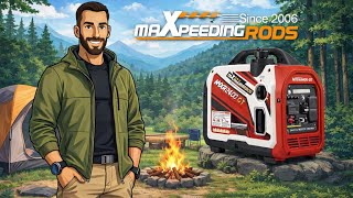 maXpeedingrods MXR2400 GT2400 Watt Portable Inverter Generator - Ultra-light (5kg / 33 lbs)