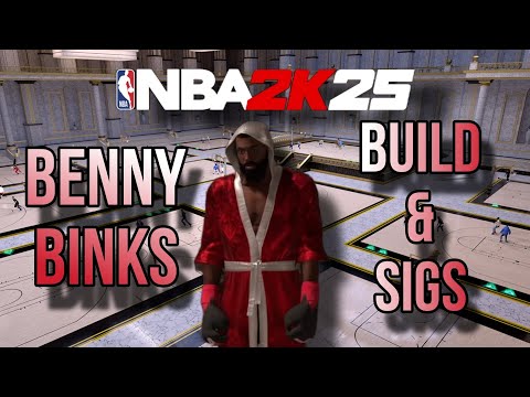 MY BEST BUILD IN NBA 2K25 | BENNY BINKS BUILD