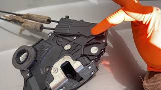 2005-2012 Toyota Avalon door lock actuator remove replace (and talk about how to fix)