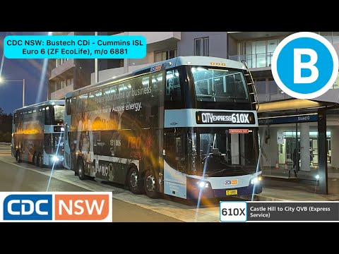CDC NSW: Bustech CDi - Cummins ISL Euro 6 (ZF EcoLife), m/o 6881