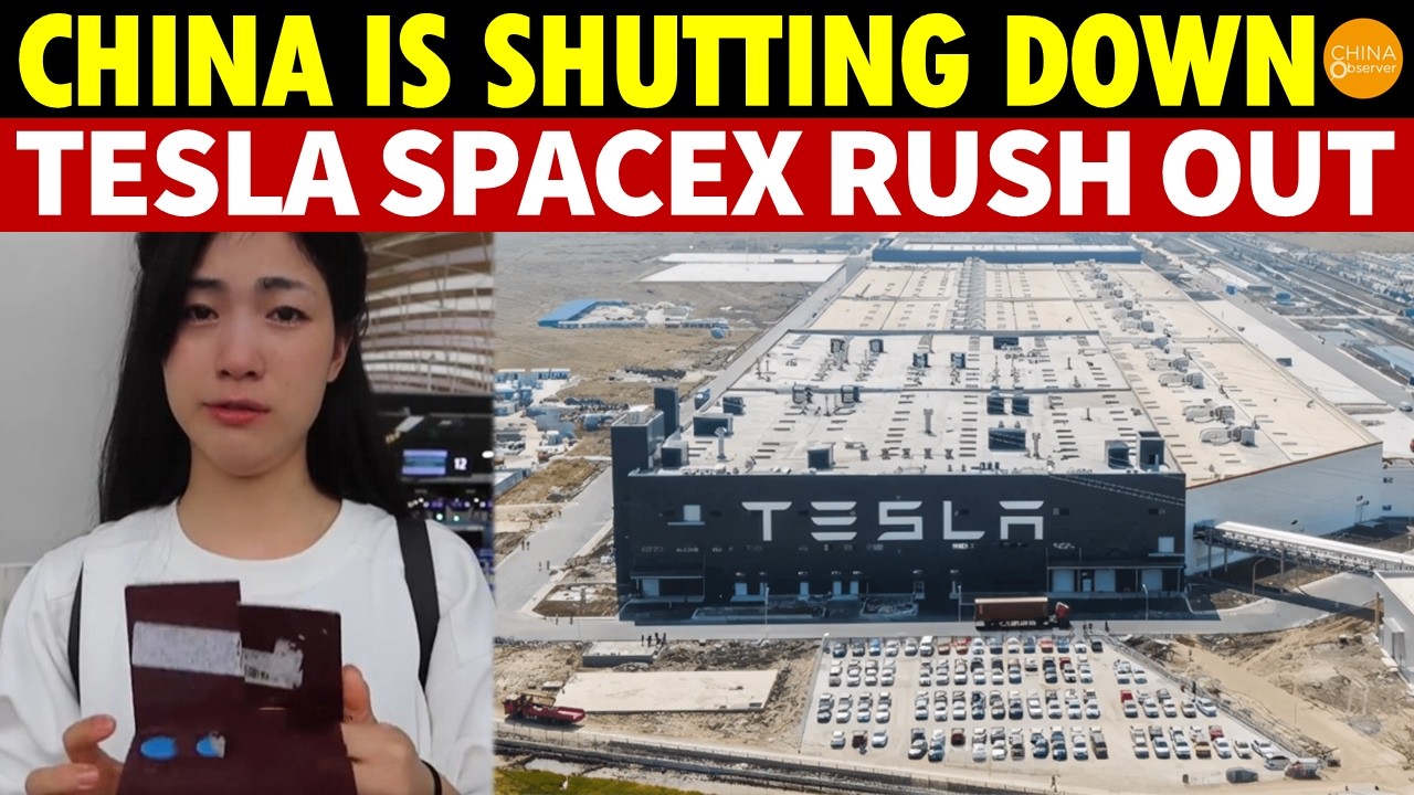 China Is Shutting Down: SpaceX & Tesla Rush To Cut Ties With Beijing