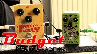 Video thumbnail for Moen Pretty Dolly Analog Delay Pedal by Budget Pedal Demos