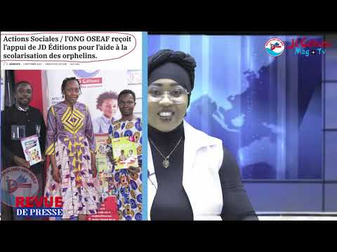 JD Éditions Magazine et Télévision - Revue de presse éducative N°26 du 08/09/2023