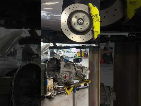 Replacing the clutch on a WRX STI