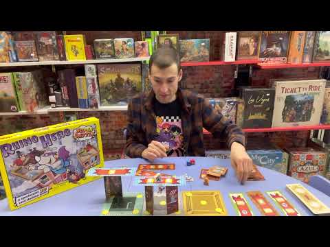 Rhino Hero Super Battle! (A Play Favorites How-To-Play-Review)