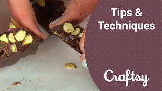 Homemade Chocolate Candy: How to Make Pistachio Apricot Chocolate Clusters