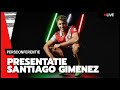FULL PRESS CONFERENCE | Perspresentatie Santiago Gimenez