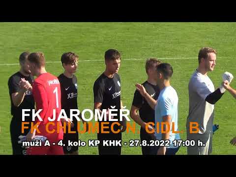 FK Jaroměř - FK Chlumec n.C. ,,B" 27.8.22
