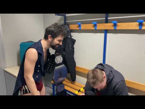 Gabriel Bach incontra Tony Callaghan dopo ICW Fight Forever 23