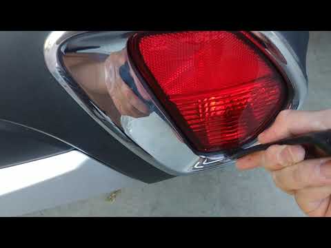 How to remove bumper light cluster on Mitsubishi Outlander 2016-2021 ZK to ZL