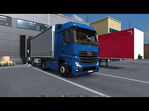 ETS2 Mercedes Actros MP4 1845 Ventspils - Riga