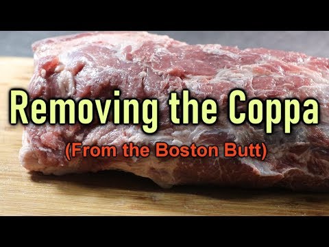 Removing the Coppa From the Boston Butt