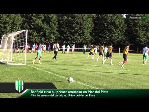 Banfield tuvo su primer amistoso en Mar del Plata