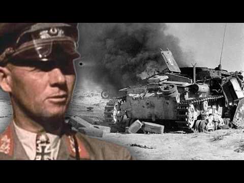 German General Destroyed 300 British Tanks But Faced 800 Shermans the Next Day | El Alamein 1942