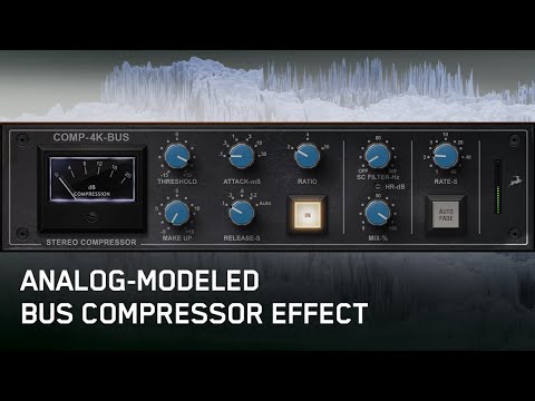 COMP-4K-BUS | Stereo Bus Compressor Recreation | Real-time Effect