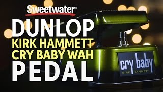 Video thumbnail for Dunlop KH95 Kirk Hammett Signature Cry Baby Wah Pedal by Sweetwater