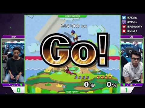 SAFGC Spring Season R3 2017 - SSBM - Ivan (Falco) vs Oli (Sheik) - Losers Semis
