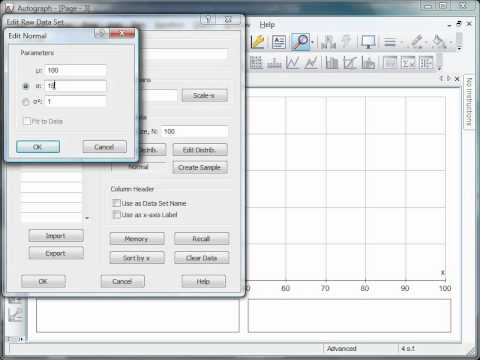 Mr Barton's Autograph Video 12 - Working with Raw Data - Part 3