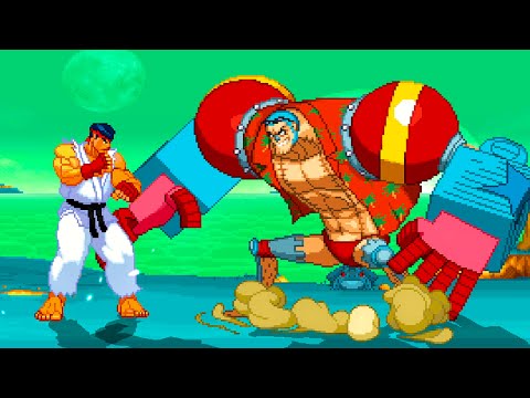 Shin Ryu Vs. Franky - Fists meet Steel