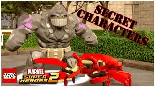 LEGO Marvel Superheroes 2 - ALL SECRET CHARACTERS - NPC (Part 4)