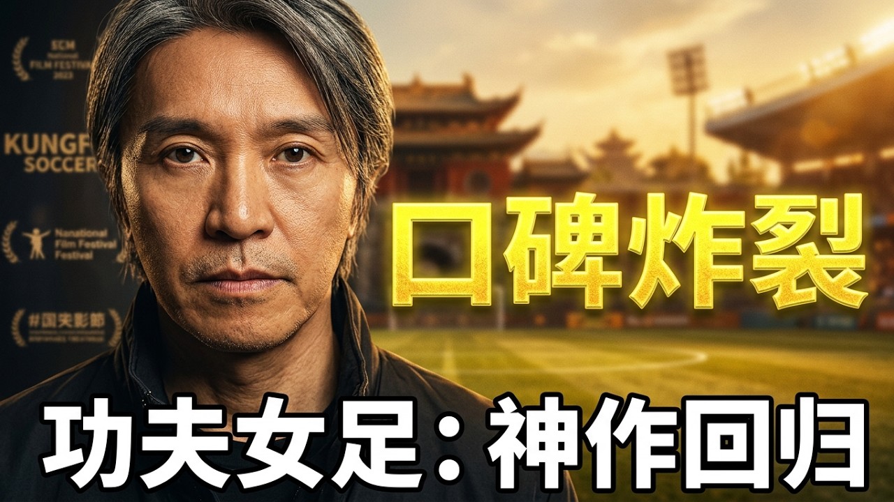周星驰《功夫女足》口碑炸裂，王晶、任贤齐和黄一飞等纷纷力挺 #周星驰 #功夫女足 #王晶 #任贤齐 #黄一飞