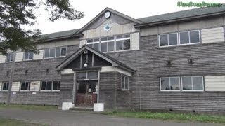 preview picture of video '北海道 旧増毛小学校／Mashike Japanese Wooden school building'