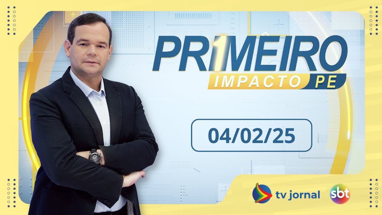 Primeiro Impacto PE, ao vivo, com Thiago Raposo | 04.02.25