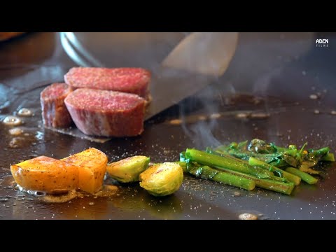 $101 Wagyu Filet Lunch - Central Tokyo - Teppanyaki in Japan